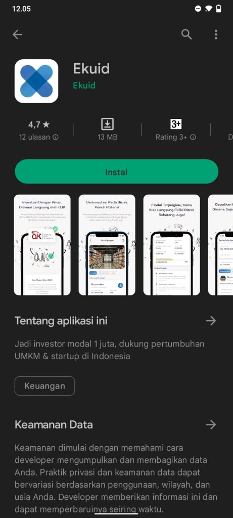 Download Aplikasi Ekuid Android