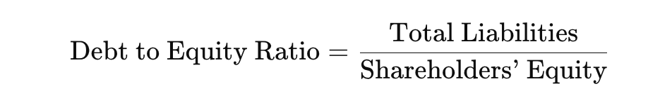 Rumus debt to equity ratio untuk menghitung rasio solvabilitas
